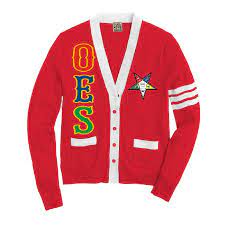 Cardigan red OES